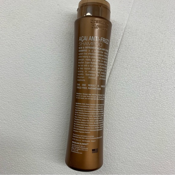 Brazilian Blowout Açaí Anti-Frizz Shampoo NWT 12 ounce, licensed Cosmetologist - Picture 2 of 4